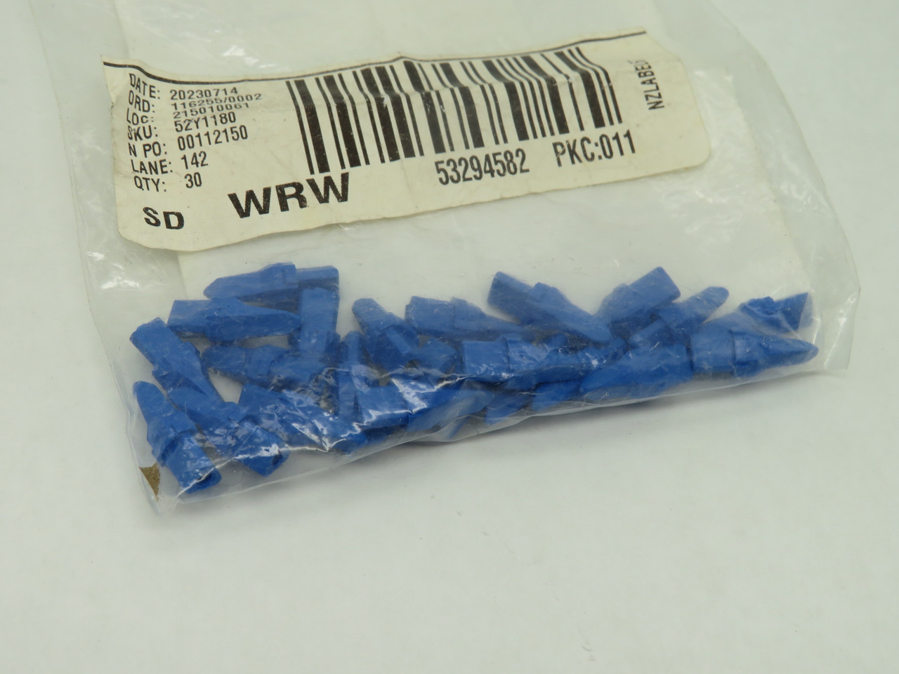 Deutsch W3P-1939 Connector Wedgelock 3-Position Blue Lot of 23 NOP
