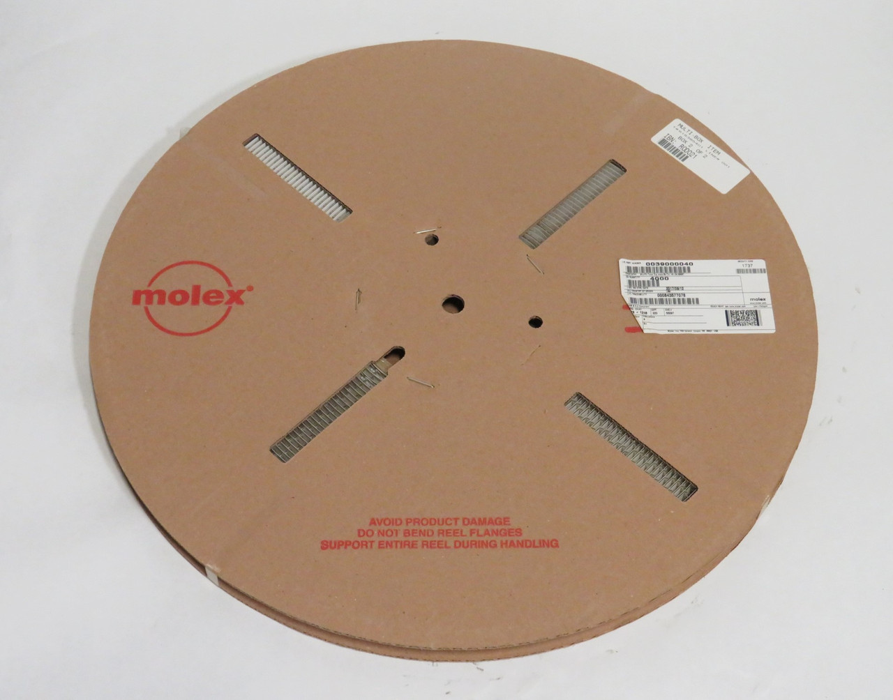 Molex 39000040 Mini-Fit Male Crimp Terminal 18-24AWG 4000-Pack NEW