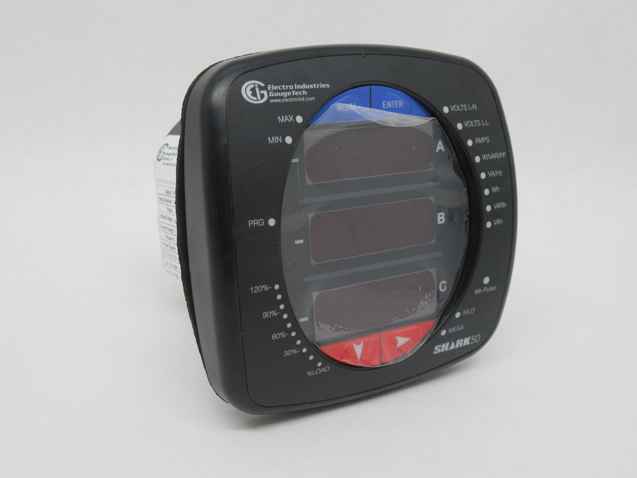 Shark SHARK50-V1-X-X Multifunction Electrical Power Meter 69-347V L-N NEW