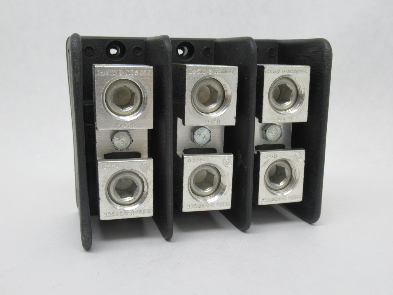 Ilsco PDB-11-350-3 Power Distribution Block 310A 600V 3-Pole NEW