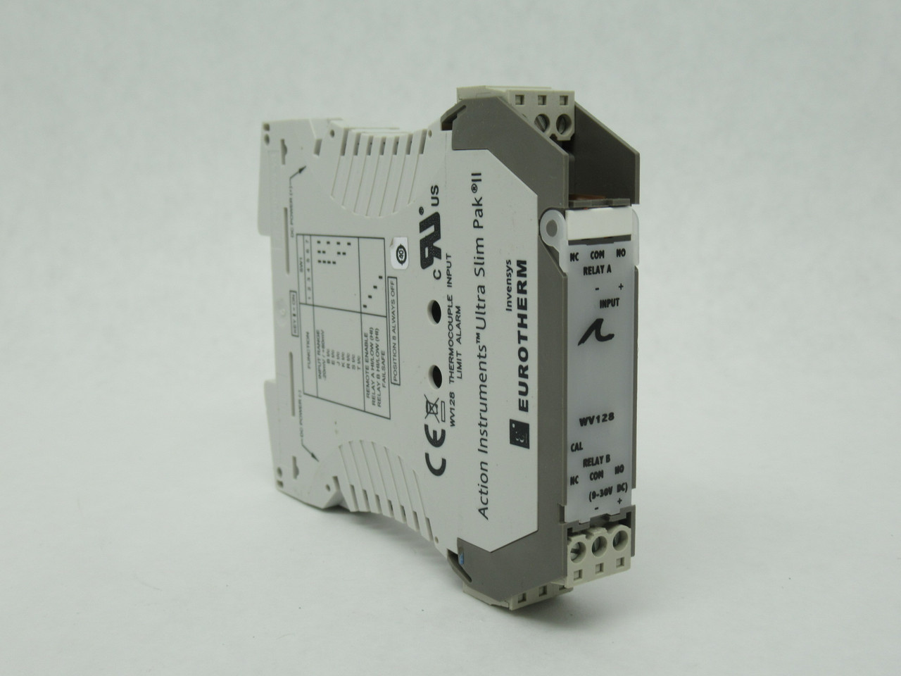 Eurotherm WV128-2000.V1 Isolating Signal Conditioner MISSING TERMINAL BLOCK USED