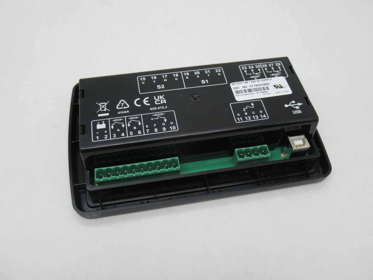 DSE 0331-002-01 DSE331 Automatic Transfer Switch Control Module 12/24VDC NEW