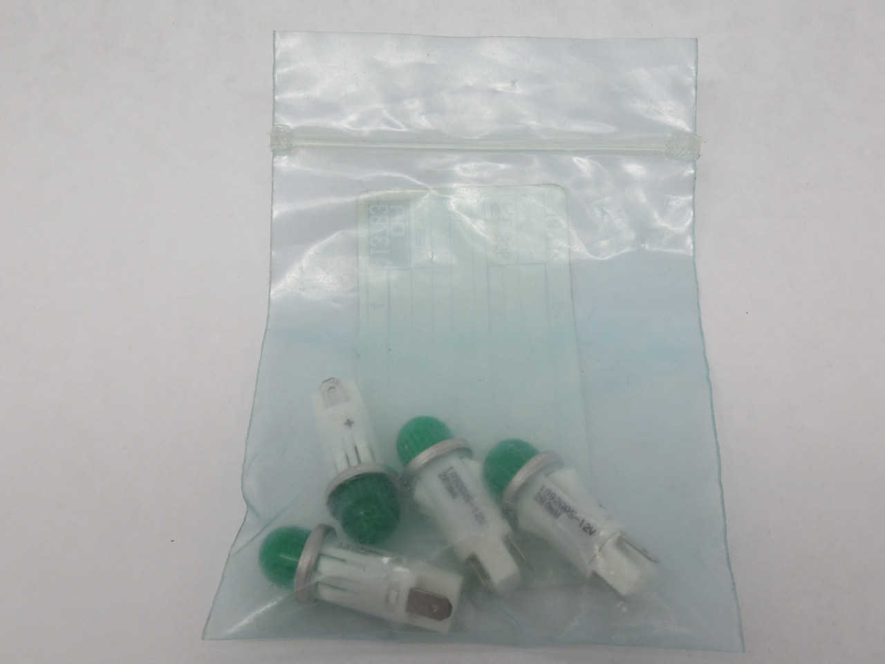 Visual Communications 1092QA5-12V Green Panel Indicator 12V Lot of 4 NOP