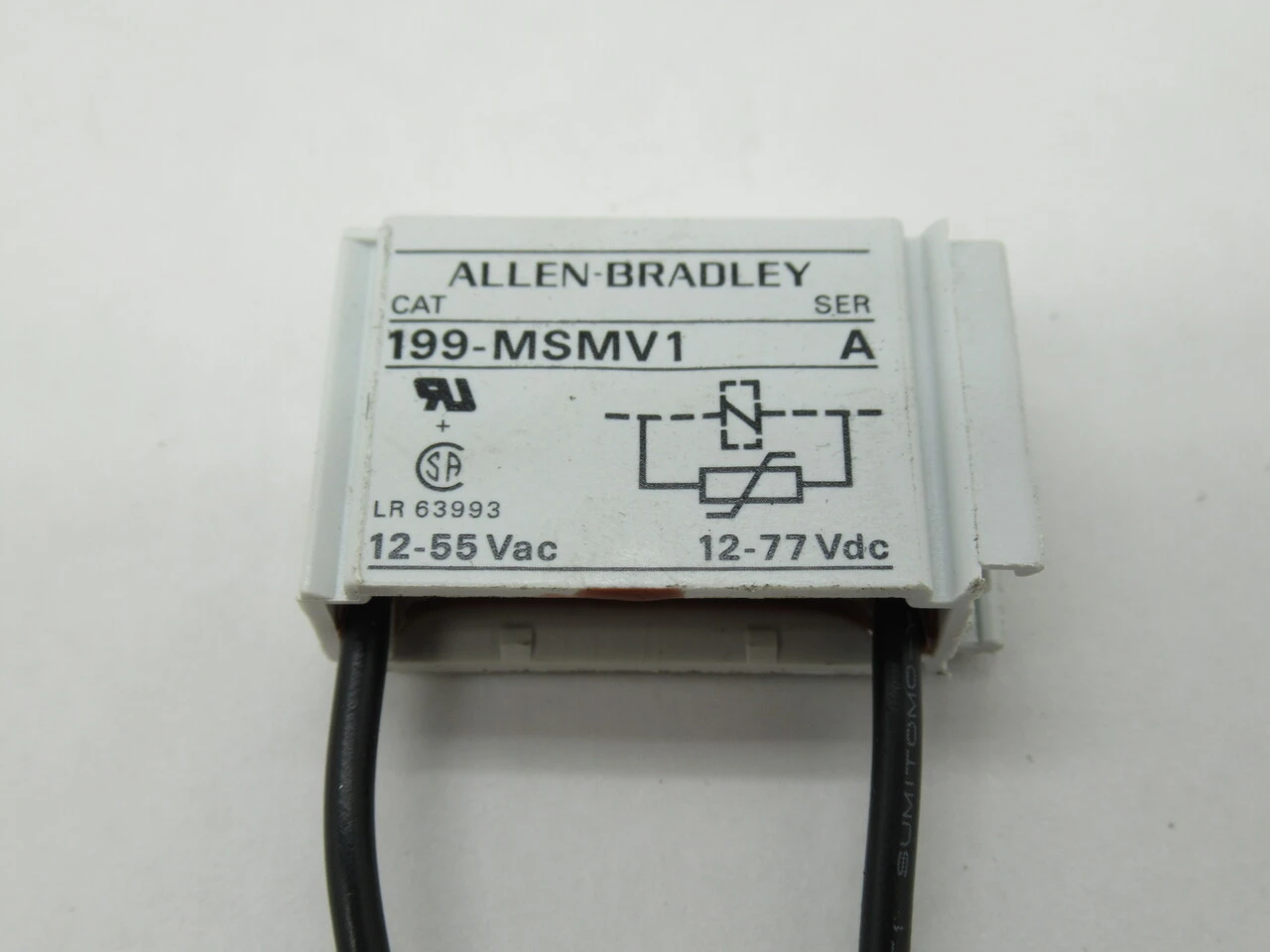 Allen-Bradley 199-MSMV1 Surge Suppressor 12-55VAC 12-77VDC NOP