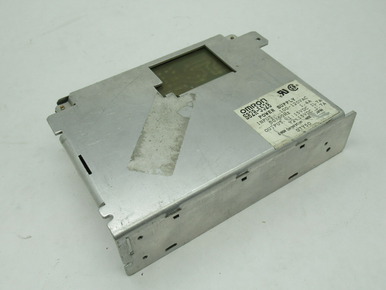 Omron S82R-5528 Power Supply Dual Output 120VAC USED