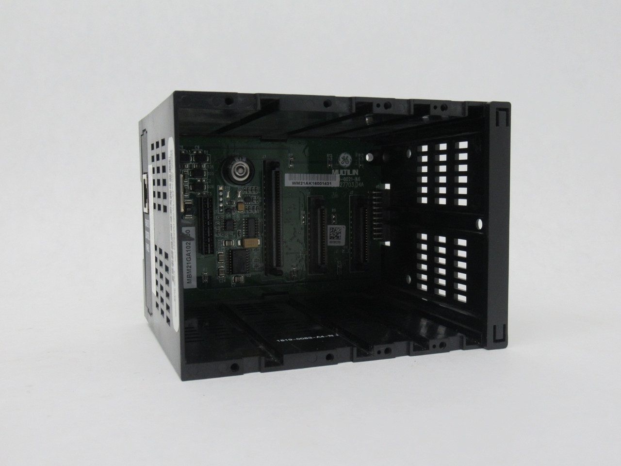 GE Multilin 12M9-0021-A6 4-Slot Backplane for MX350 USED