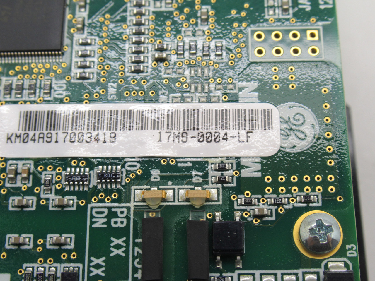 GE Multilin 12M9-0003-A4 CPU Module for MX350 with 10/100 Ethernet Card USED