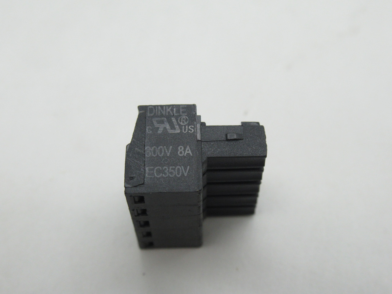 Dinkle EC350V-05P-BK PCB Connector 300V 8A 5-Position Black Lot of 5 USED