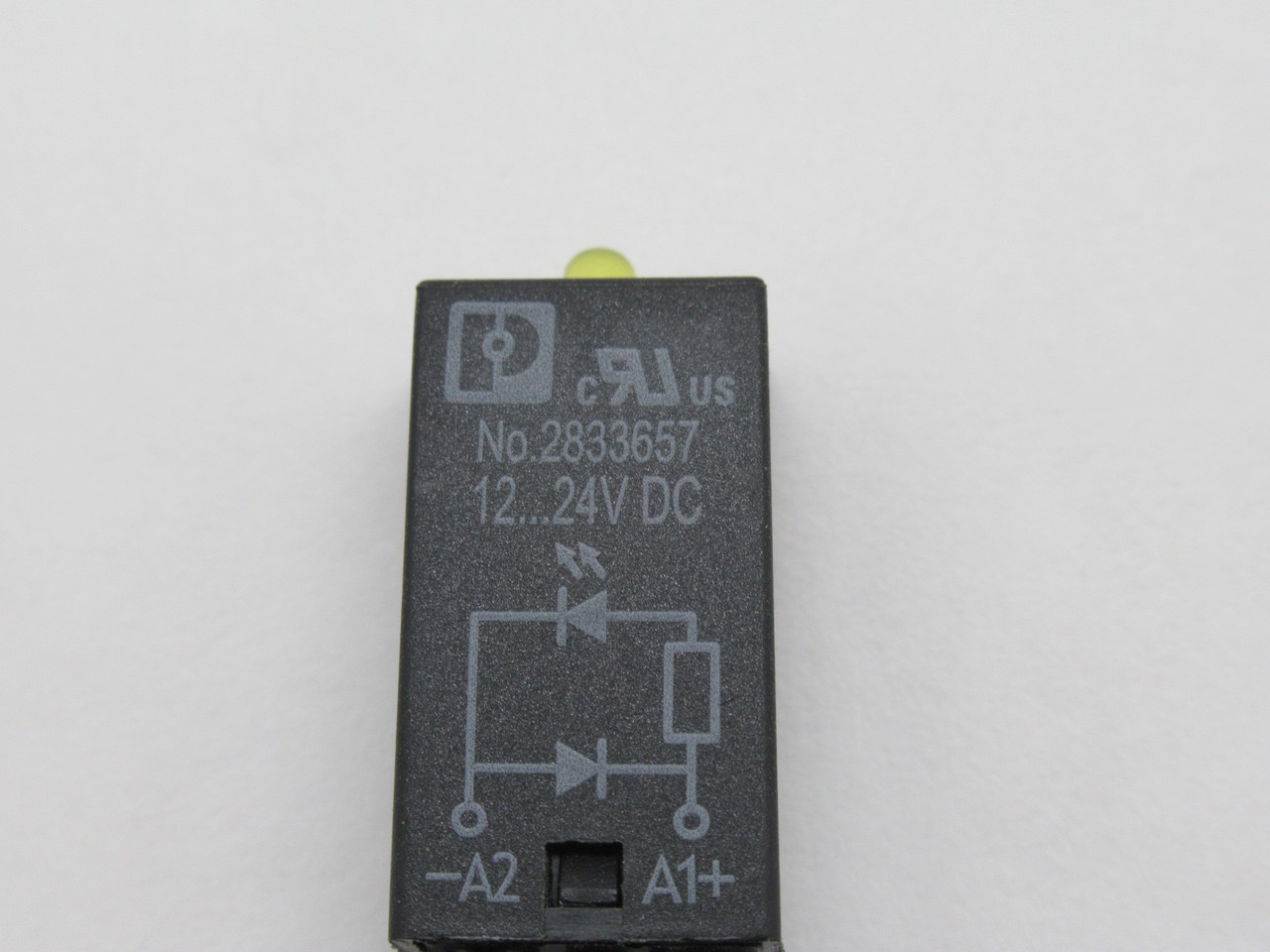 Phoenix Contact LDP-12-24DC Plug-In Relay Module 12-24VDC Yellow LED USED