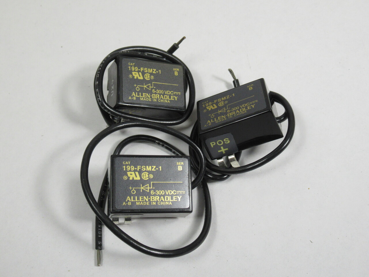 Allen-Bradley 199-FSMZ-1 Surge Suppressor 6-300VDC Lot of 3 NEW