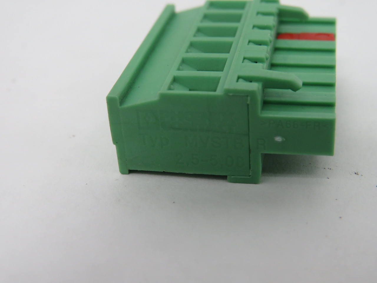 Phoenix Contact 1792281 MVSTBR-2.5/6-ST-5.08 Green PCB Connector 6 Position USED