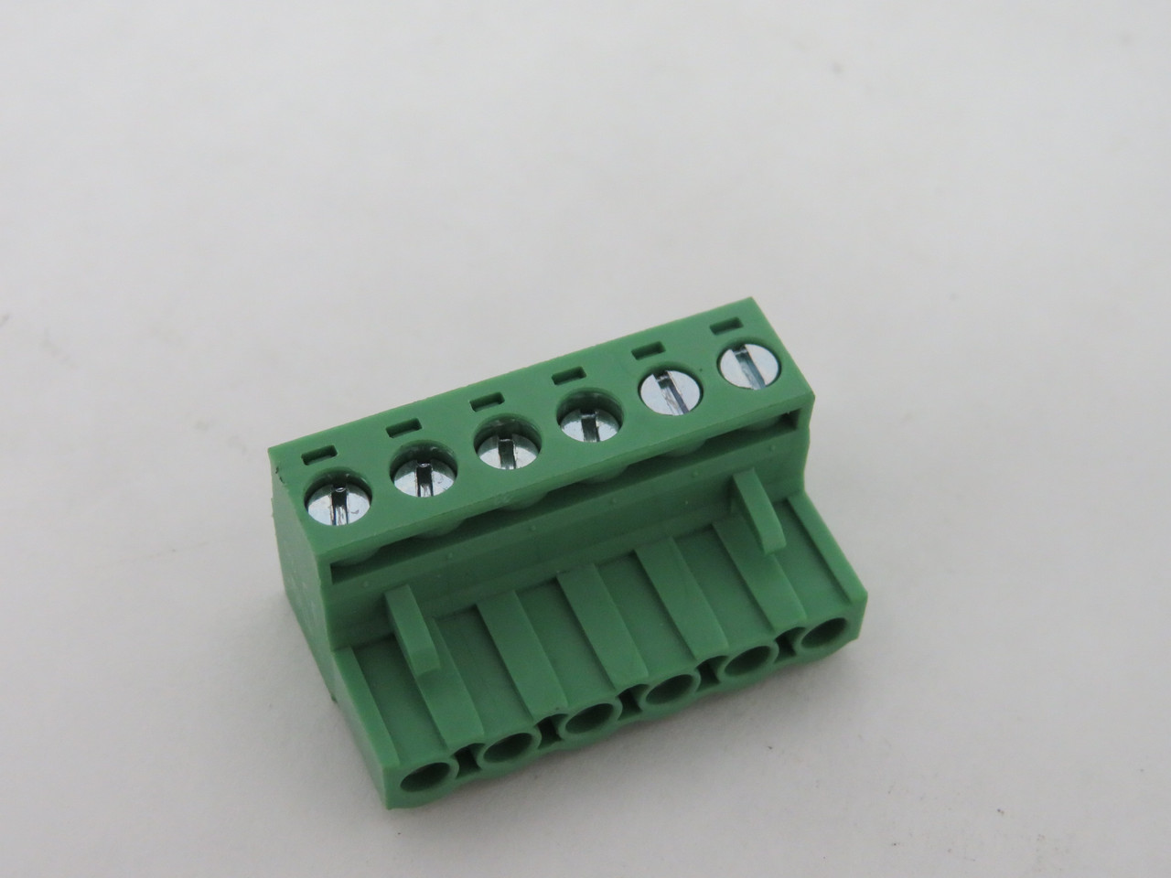 Wanjie WJ2EDGK-5.08-6P Green PCB Connector 6 Position USED