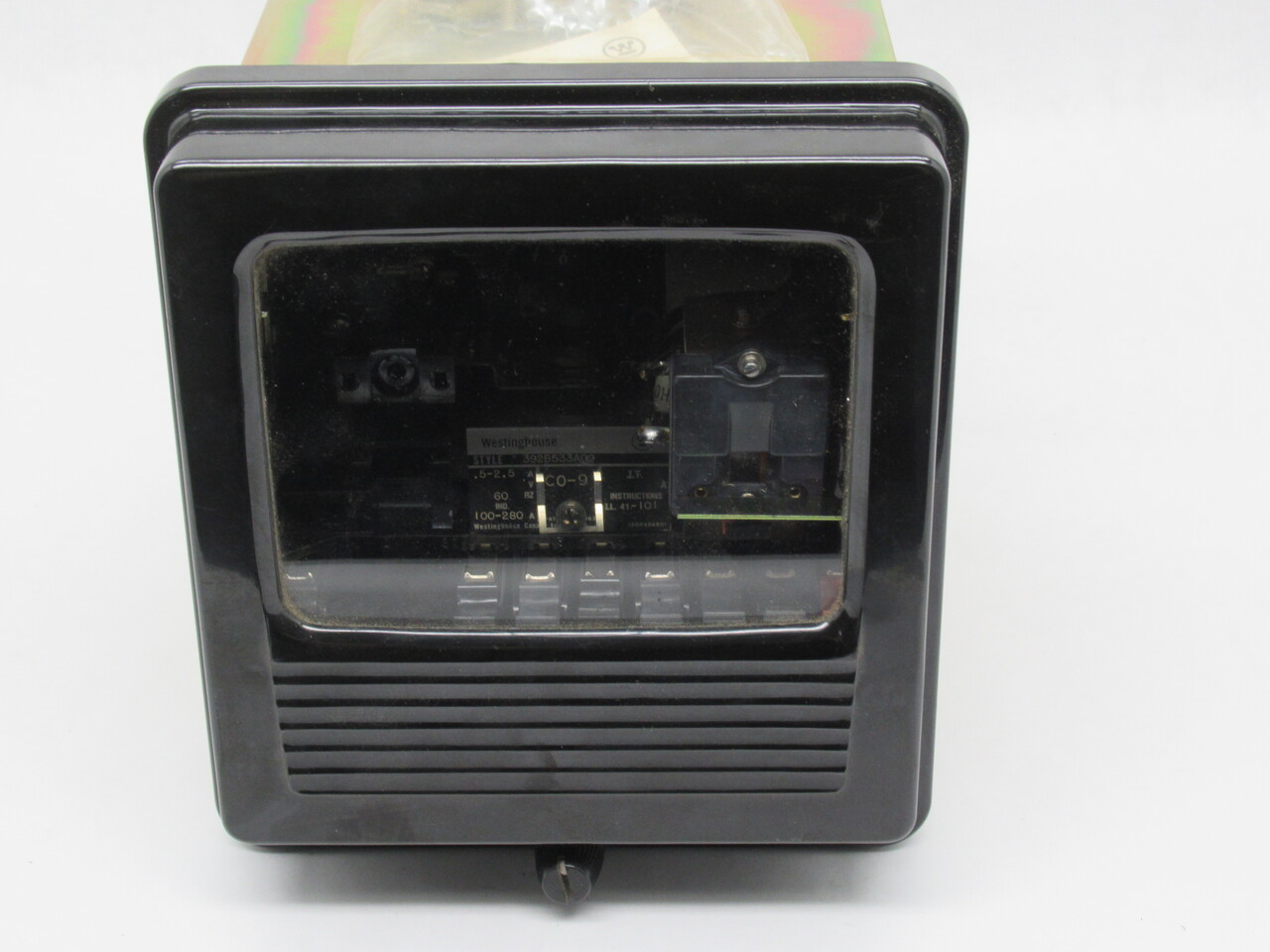 Westinghouse 392B533A09 C0-9 Overcurrent Relay 0.5-2.5A 60Hz 100-280A Ind. NOP