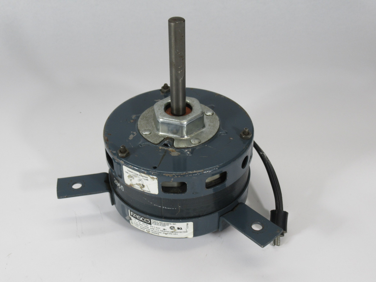 Fasco 7151-2850 Evaporator Fan Motor 1/15HP 1050RPM 115V AO 1Ph 2.4A 60Hz USED