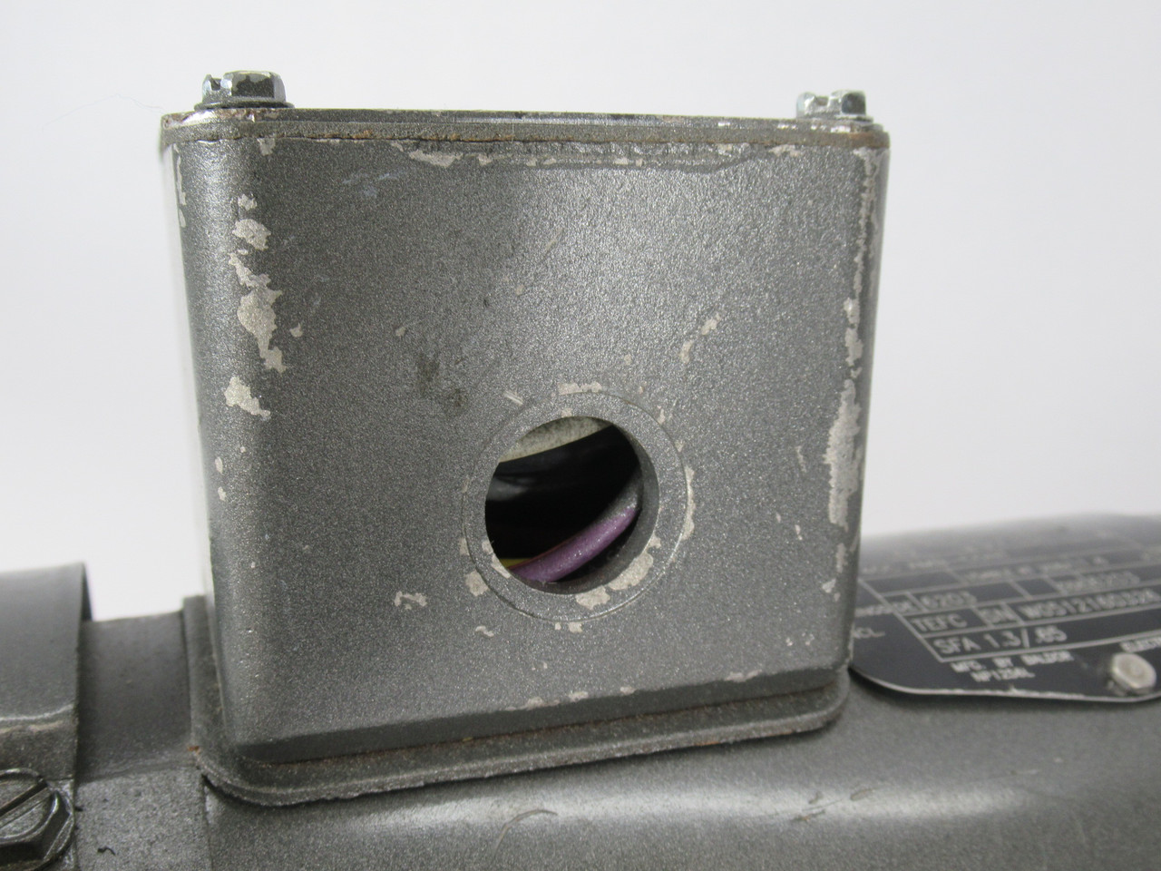 Baldor 1/6HP 1725RPM 230/460V 42CZ TEFC 3Ph 1.2/0.6A 60Hz SHELF WEAR USED