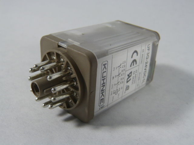 Kuhnke UF3G-24VDC1L Relay 24VDC Coil 4A 250VAC 11-Pin NOP