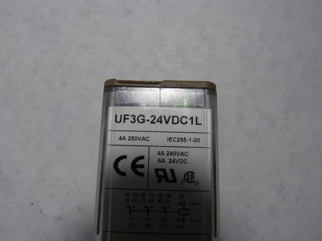 Kuhnke UF3G-24VDC1L Relay 24VDC Coil 4A 250VAC 11-Pin NOP