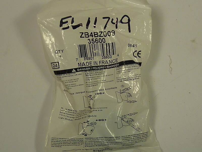 Telemecanique ZB4BZ009 35600 Metal Pushbutton Fixing Collar HOLEY/DIRTY BAG NWB