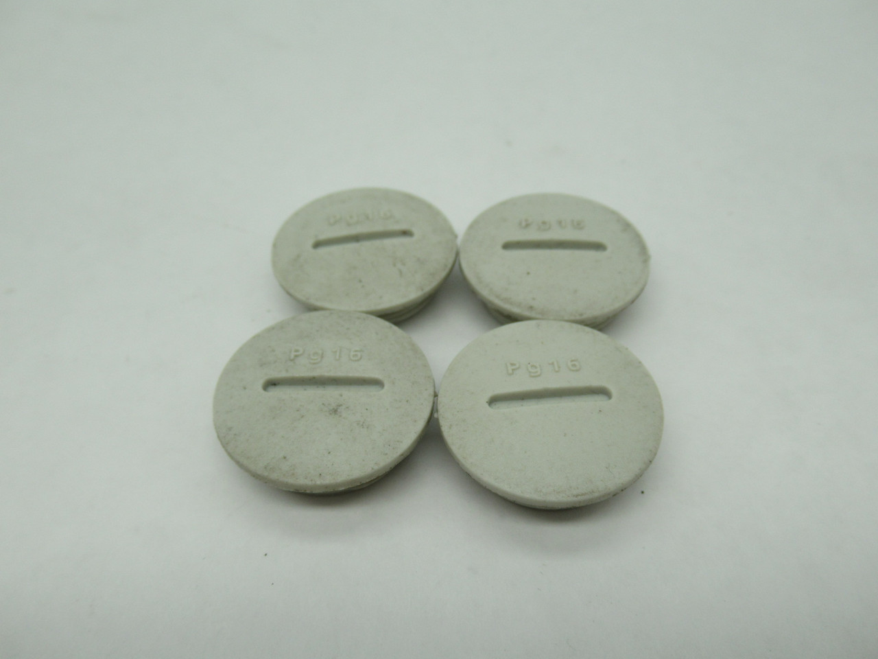 Ortac OLK05 Polyamide Blind Stop PG 16 Light Gray Lot of 4 NOP