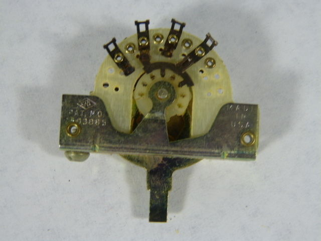 ElectroSwitch E2G0203N-2/1455 Non-Shortening Rotary Switch 2 Pole 3 Pos NEW
