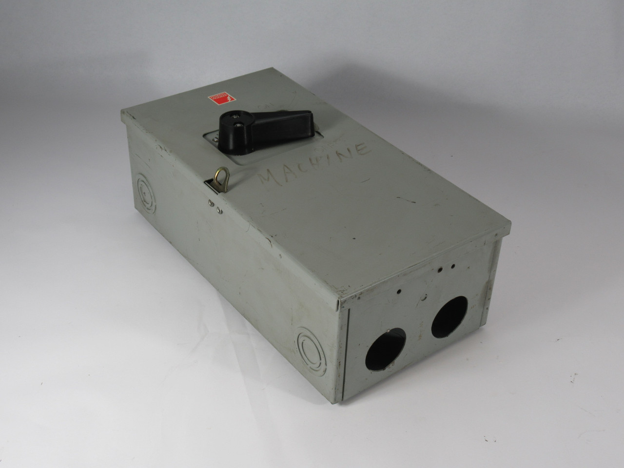 Federal Pioneer 1336 Fusible Disconnect Switch 30A 600VAC 3P MISSING CAP USED