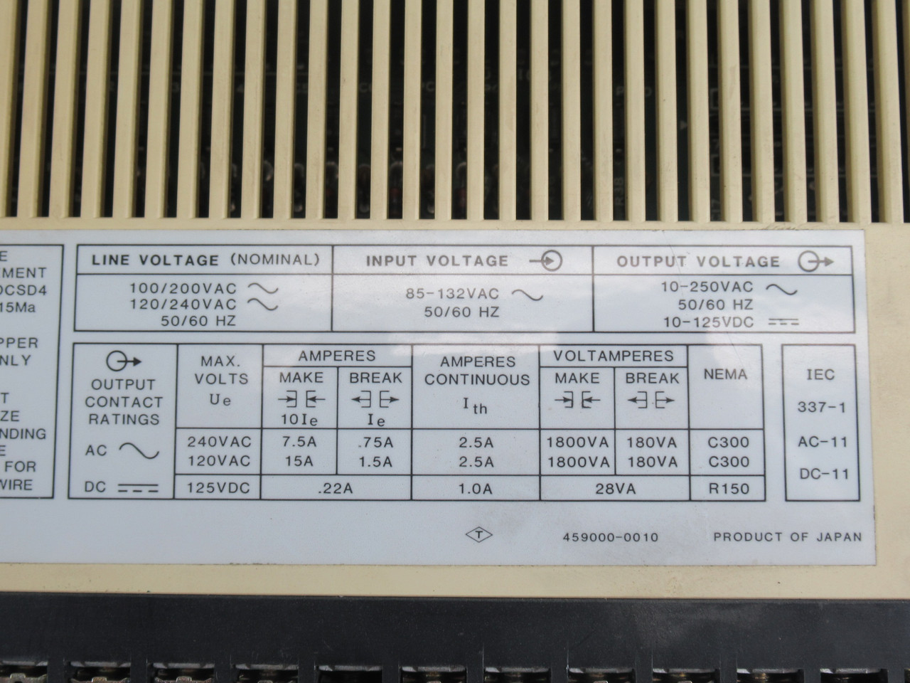 Allen-Bradley 1745-LP101 Series A SLC100 Processor Unit 85-132V 50/60Hz USED