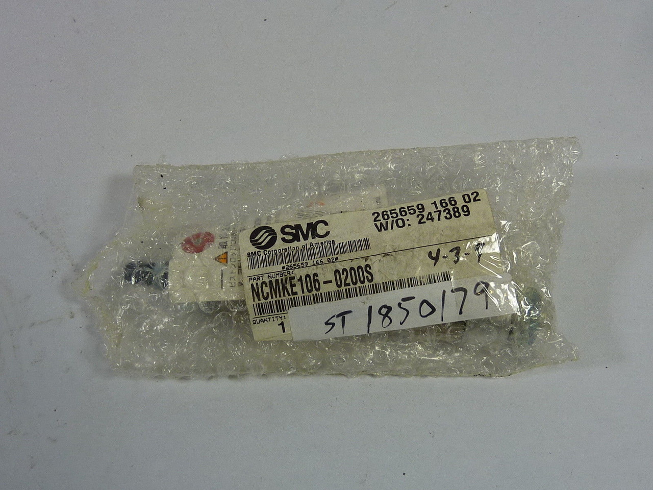 SMC NCMKE106-0200S Air Cylinder 1-1/16" Bore 2" Stroke SHELF WEAR NWB