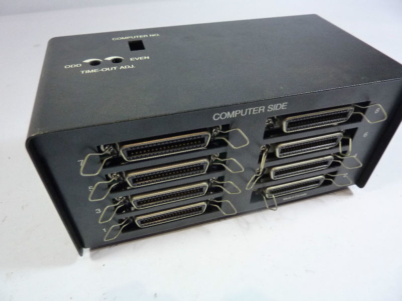 Eazy SW809A 8 Port Auto Parallel Switch VIII 9VDC 1A USED