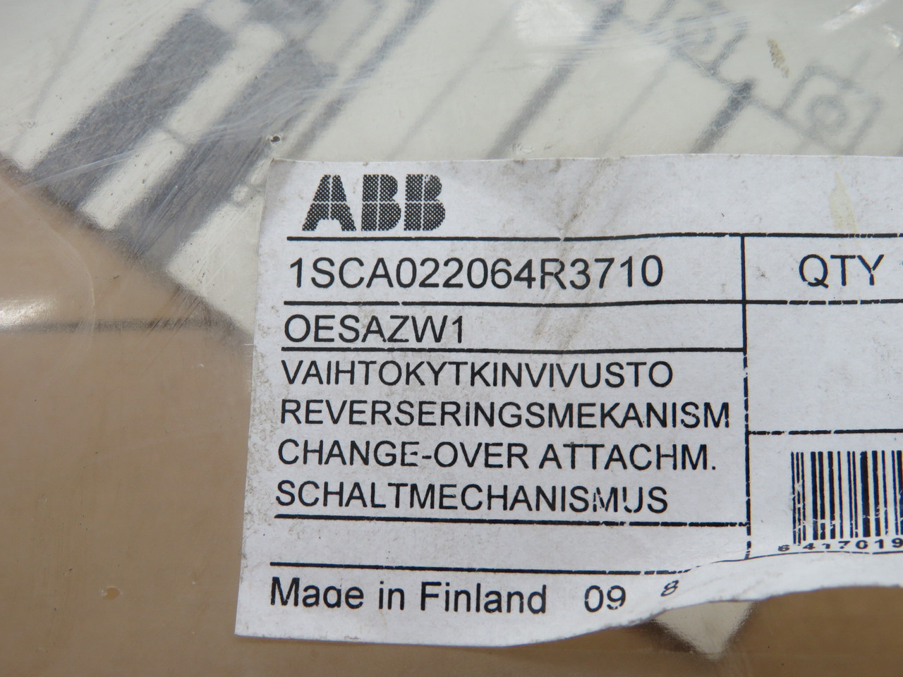 ABB OESAZW1 Disconnect Switch Conversion Kit HOLEY PACKAGE NEW