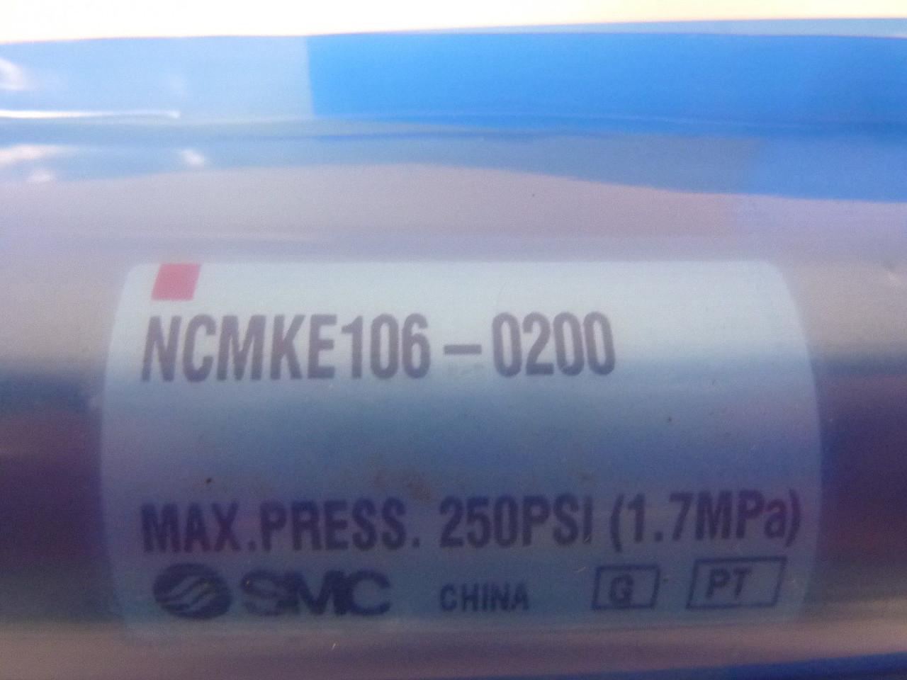 SMC NCMKE106-0200 Air Cylinder 1-1/16" Bore 2" Stroke 250 psi NOP