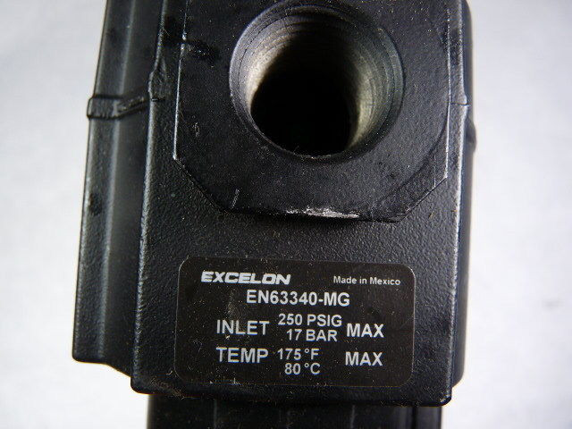 Excelon EN63340-MG Lubricator 17 bar 250 psig 175 Deg F Max USED