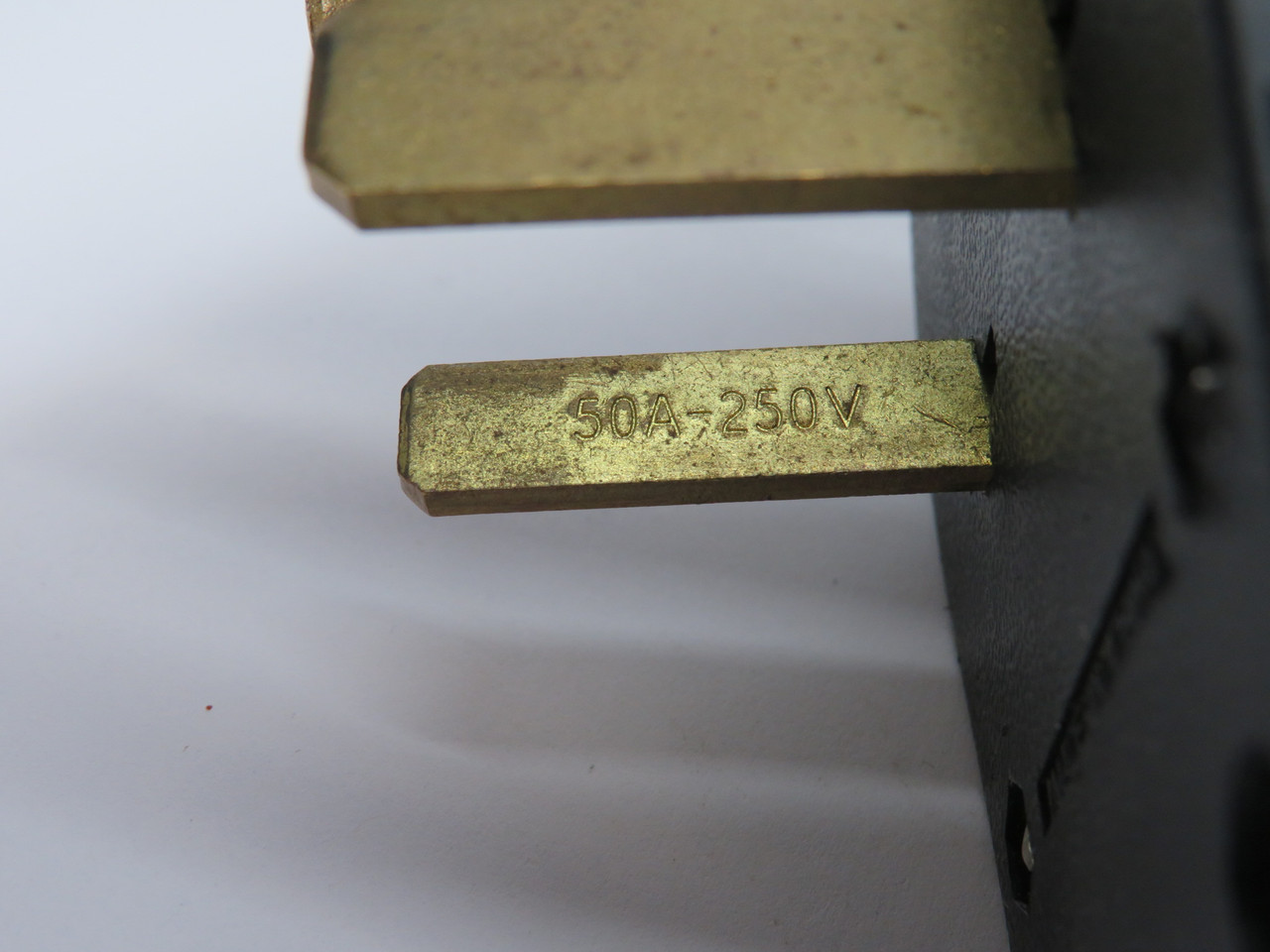 Pass & Seymour 3869CC5 Heavy Duty Dual Power Angle Plug 30/50A 250V 3W 2P USED