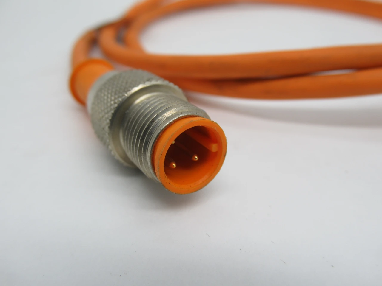 Balluff BKS-S48-1-S19M-PU-02.0 Single-Ended Male Cordset 3-Pole NO PNP 1m L USED