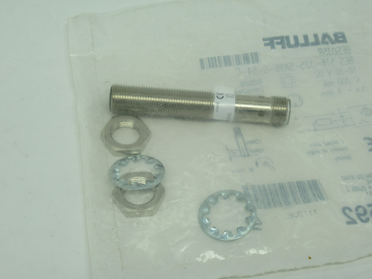 Balluff BES035R Inductive Proximity Switch 10-30VDC 200mA 4mm Distance NWB