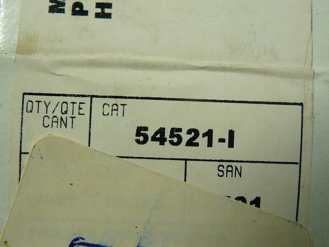 Leviton 54521-I Ivory Toggle Switch 20A 120/277V 1P BOX DAMAGE  NEW