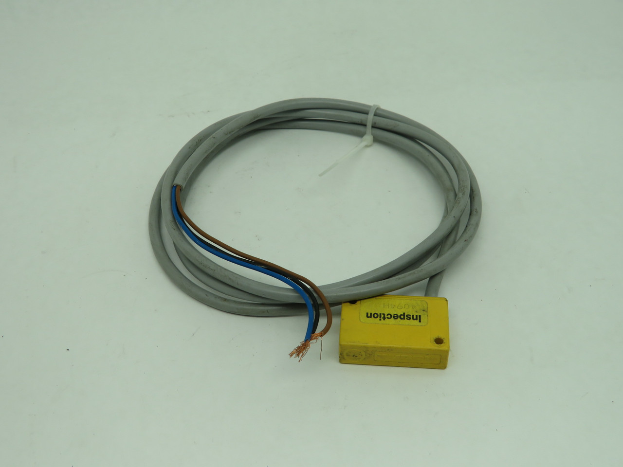 Turck Ni4-Q12-AN6X Proximity Sensor 10-30VDC 200mA 4mm Distance 5' Cable L USED
