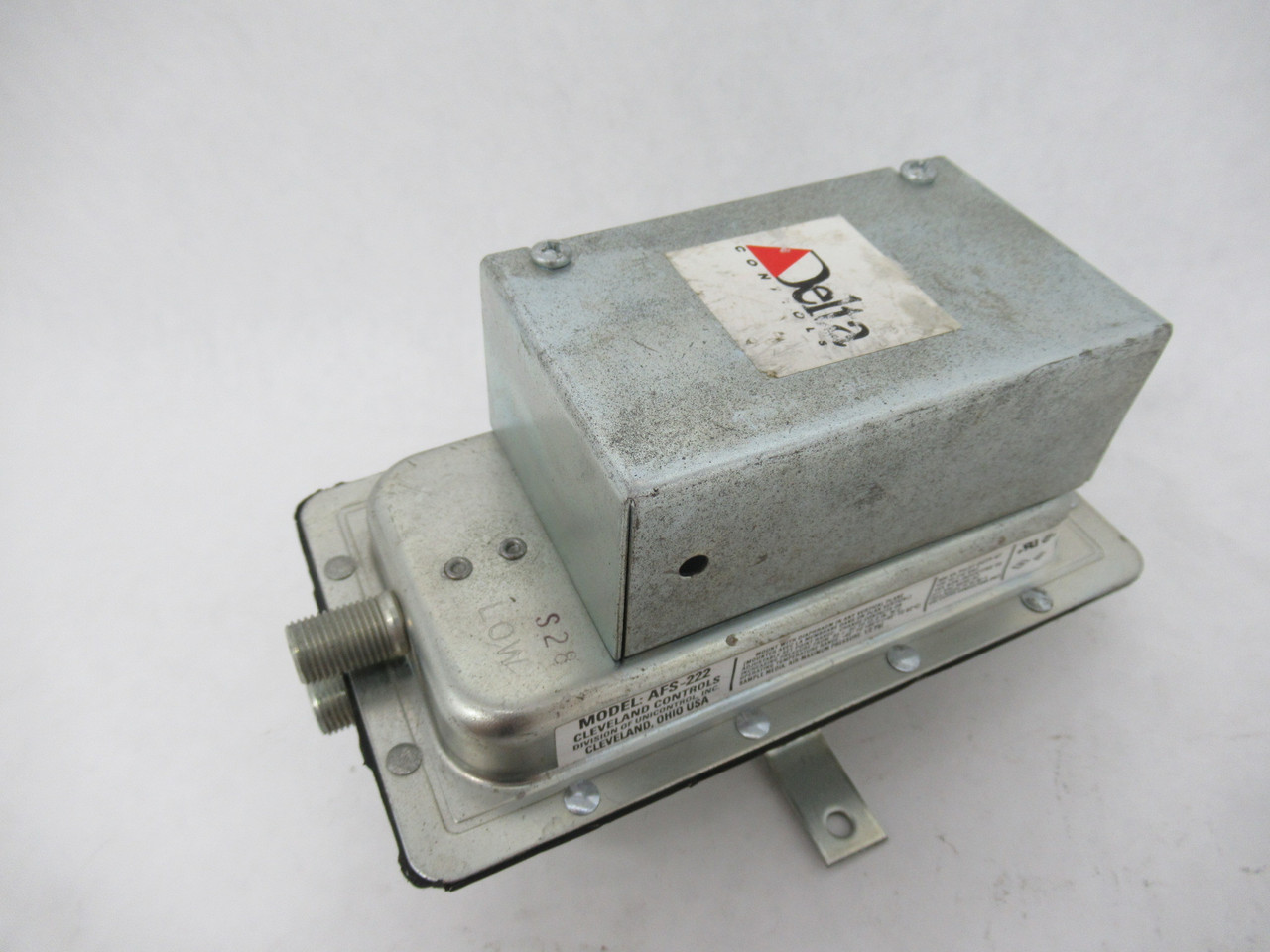 Delta Controls AFS-222 Pressure Sensing Switch USED