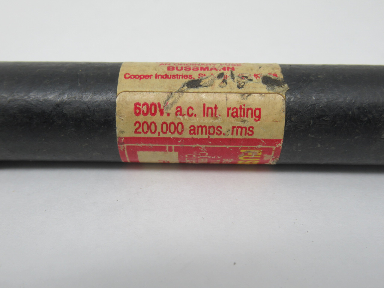 Bussmann FRS-R-5 Dual-Element Time-Delay Fuse 5A 600V Lot of 10 USED