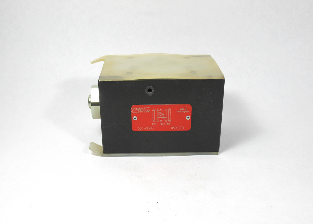 Argo-Hytos TV2-102/MC Spool Type 2-Way Pressure Compensator NOP