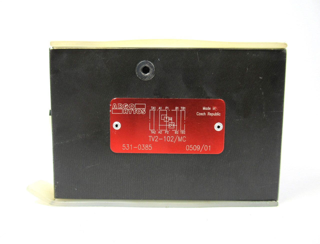 Argo-Hytos TV2-102/MC Spool Type 2-Way Pressure Compensator NOP