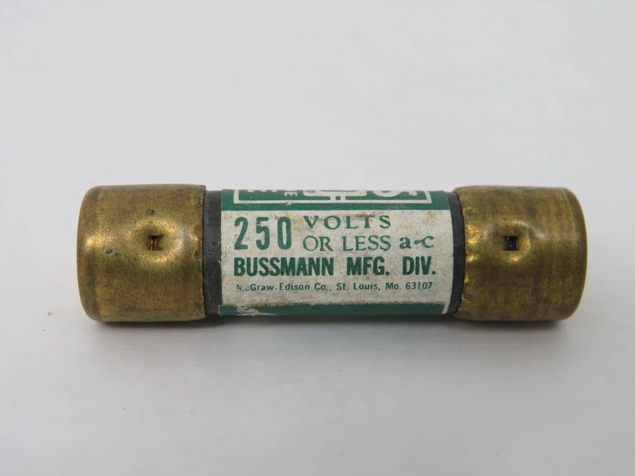 Bussmann NON-30 One-Time Fuse 30A 250V Lot of 10 USED