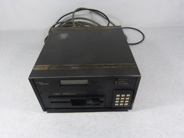 Greco Systems P-AT CNC Minifile 115/230V AC Power Module Supply USED