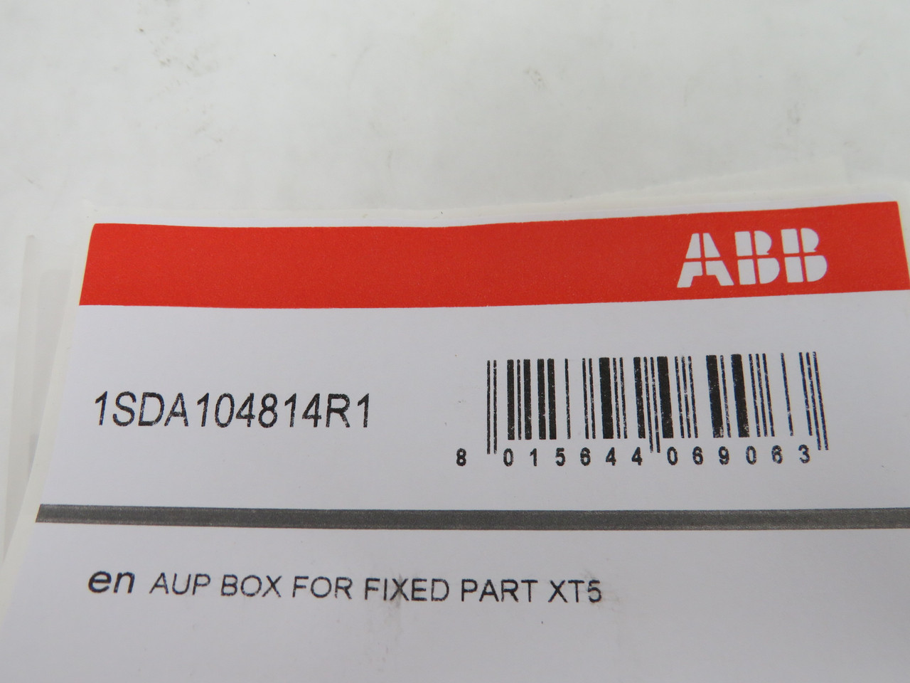 ABB 1SDA104814R1 AUP BOX Auxiliary Contact Box for FP XT5 Circuit Breaker NEW