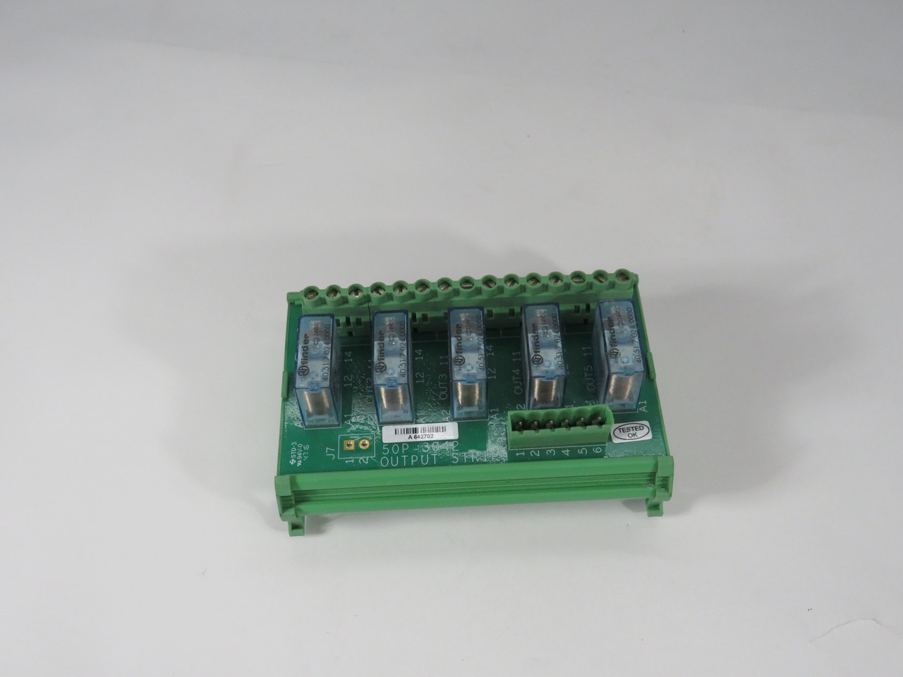 GE Zenith 50P-3042 Output Strip Assembly for Automatic Transfer Switch USED
