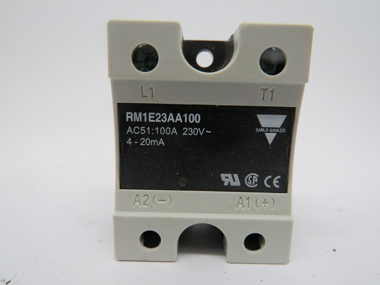 Carlo Gavazzi RM1E23AA100 Solid State Relay 230V 100A 4-20mA NOP