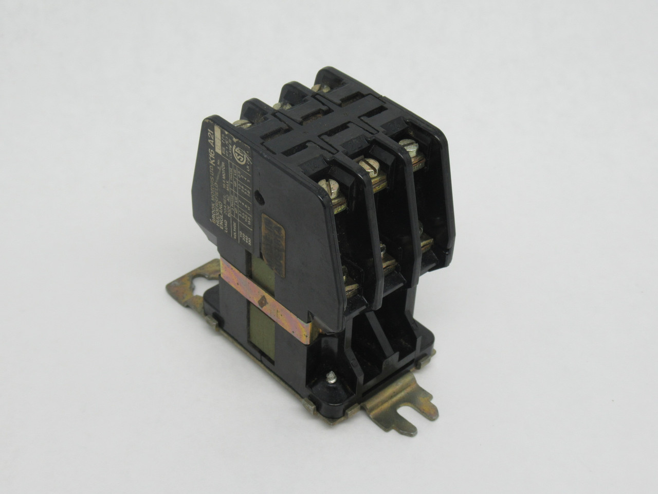 Brook Motors K16A21-110/120 Contactor 110/120V 50/60Hz 16A USED