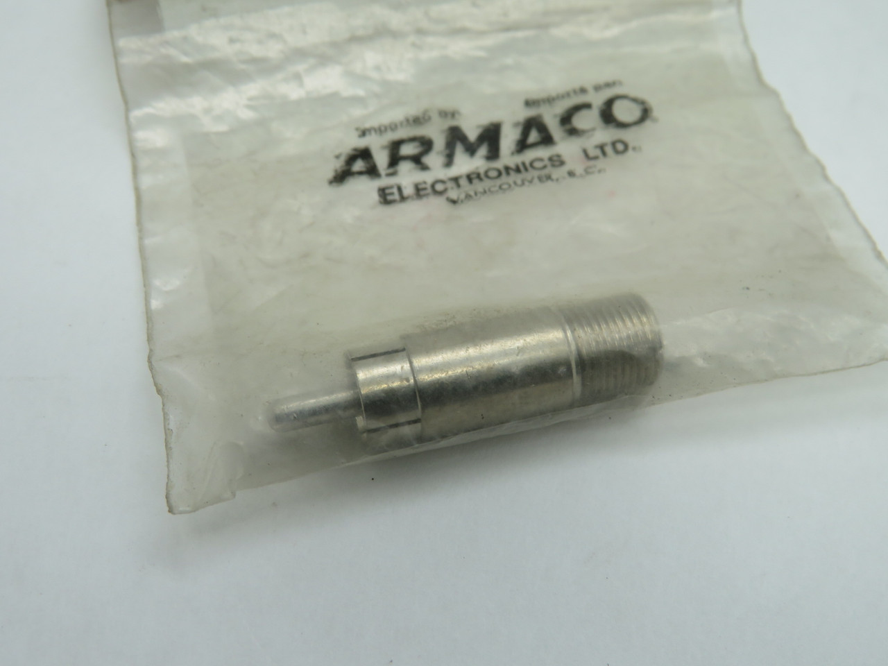 Armaco RA-5121 RCA to F81 Adapter Female/Male Lot of 2 NWB