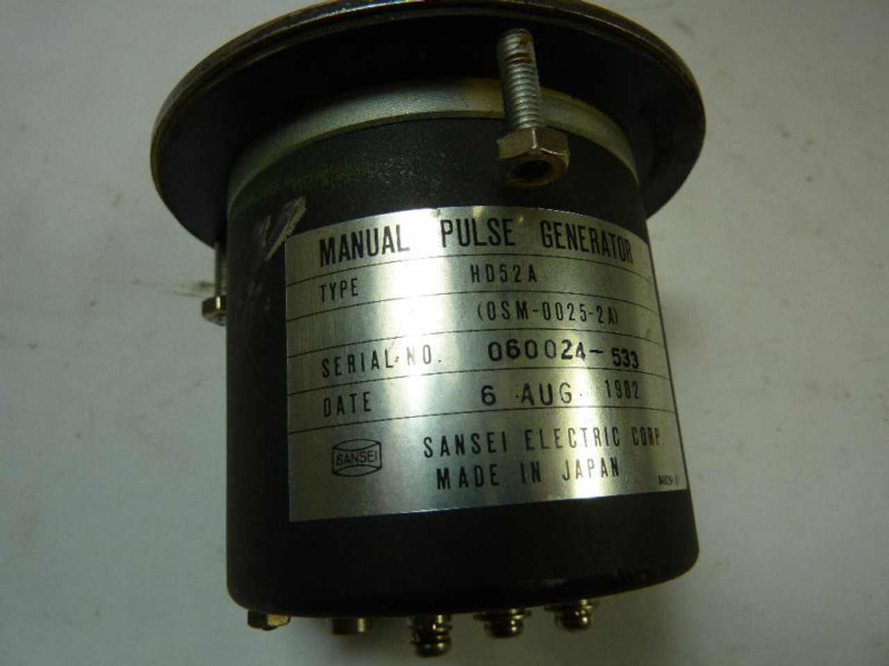 Sansei HD52A Pulse Generator 12V USED