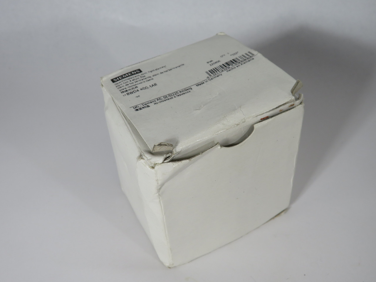Siemens 8WD4400-1AB Red Stack Light 5W 230VAC SHELF WEAR NEW