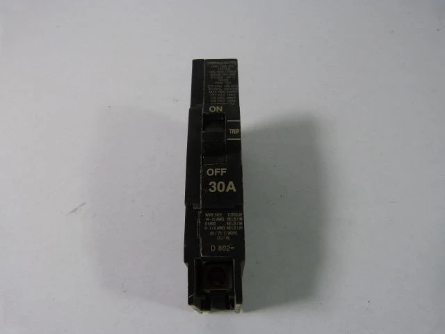 General Electric TEY130 Circuit Breaker 30A 277VAC 125VDC 1P USED